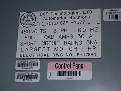 Bsc Technologies Control Cabinet