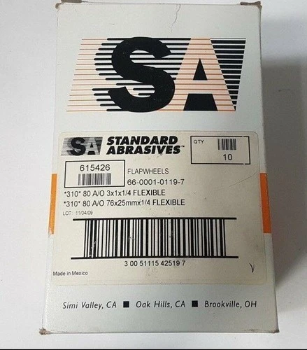 NEW Standard Abrasives Does Not Apply