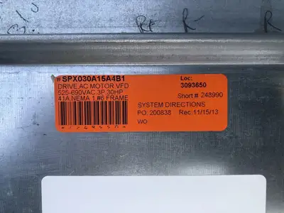 USED EATON SPX030A1-4A1B1