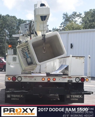 Used 2017 DODGE RAM 5500 Bucket (boom) trucks Florida US | Proxy Equipment #1377918