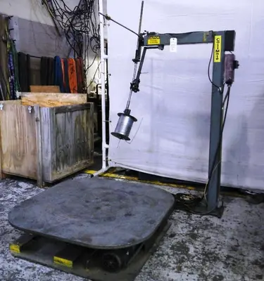 6000 LB. COILMATE MODEL CM6048 PALLET UNCOILER