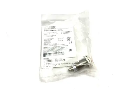 NEW BAUMER INDUCTIVE PROXIMITY SWITCH QUASI-FLUSH MOUNT