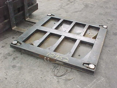 USED RICE LAKE 5 X 5 PLATFORM ROUGH DECK PLATFORM SCALE