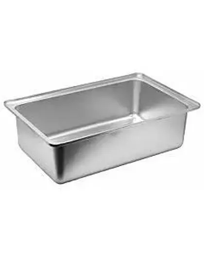 Full-size 6" Deep Stainless Steel Anti Spillage Water Pan