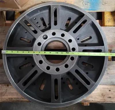 FACE PLATE FOR LATHE, 19-5/8" DIAMETER, A2-8 MOUNT