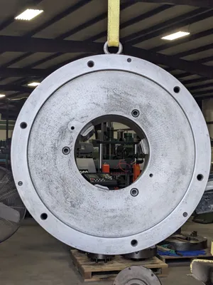 BISON 20" 3-JAW FLAT BACK MOUNT Chucks Used 3-Jaw | N & R Machine Sales (5)