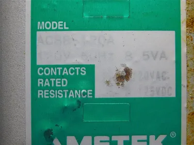 Ametek Panalarm ACS8-120A 11-Pin Plug-In Relay Module 120V 60Hz 2A@120VAC Used