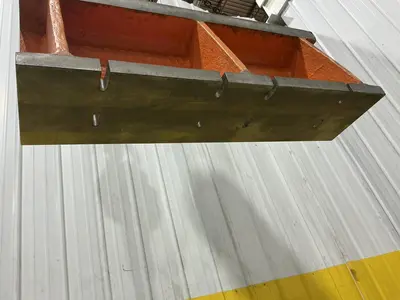 40" LONG x 16" HIGH T-SLOTTED RIGHT ANGLE PLATE: YOBRO #25204