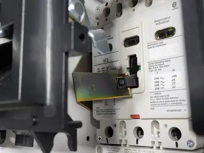 50A, 3 Pole, 600V Circuit Breaker HFD3050 Bucket for Freedom 2100 MCC Frame
