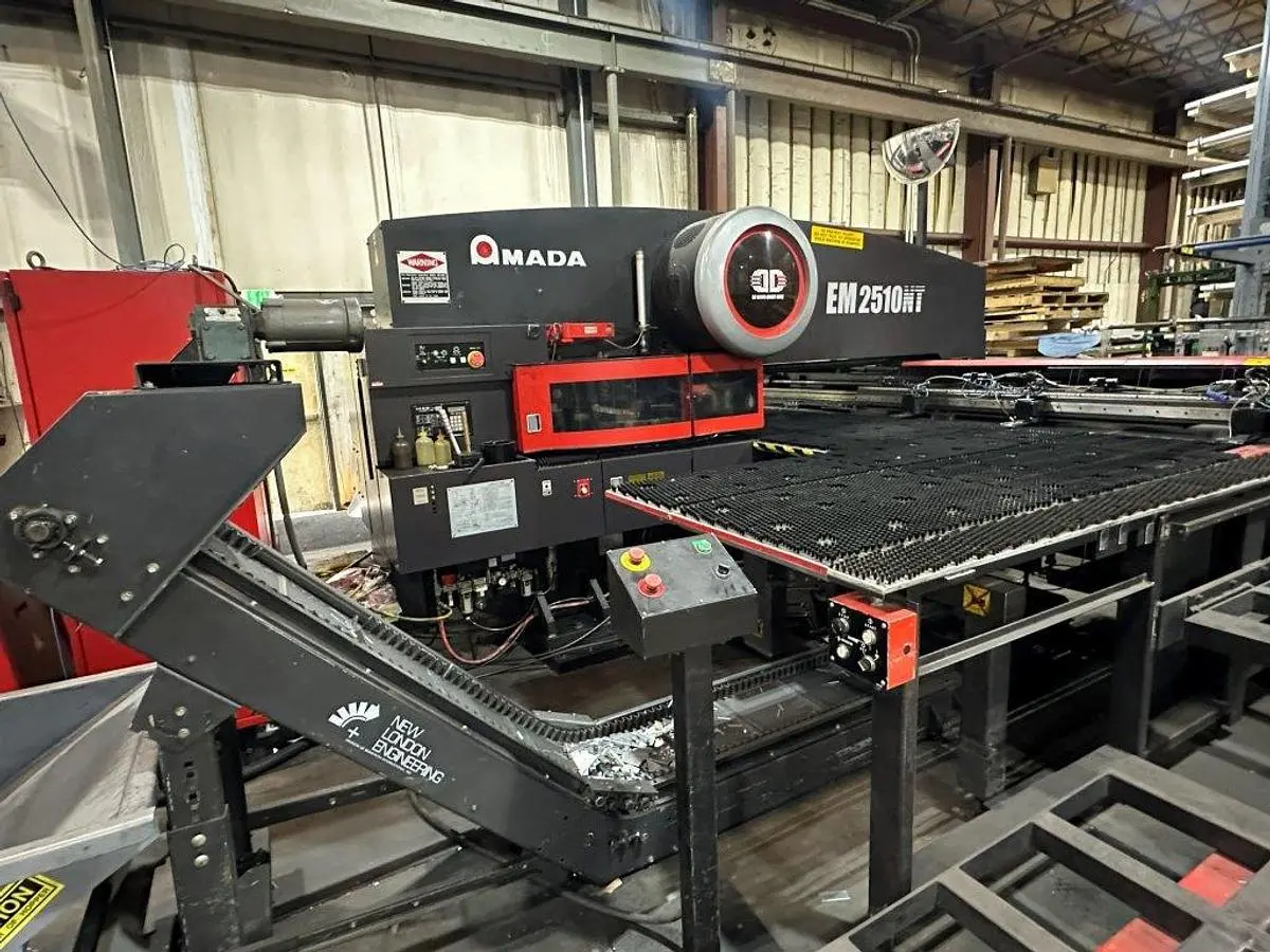 Used AMADA EM-2510NT Turret Punches Illinois US | MANUFACTURING SOLUTIONS #1341631