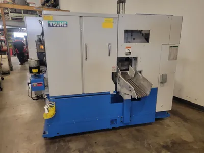 Used 2007 TSUNE TK160GL Horizontal Band Saws Illinois US | Myers Technology Co., LLC #1309836