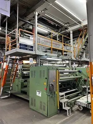 1979 W&H BLOWN FILM LINE Extruder Blown Film Line | Perry Equipment (11)