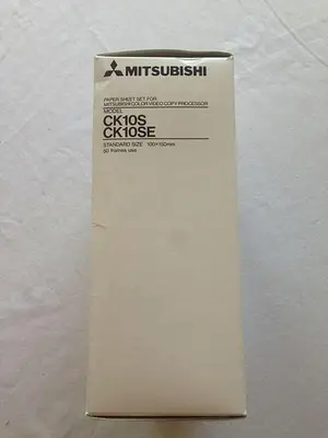 Mitsubishi Color Video Copy Processor Paper Set Model #CH10S CK10SE  405-542