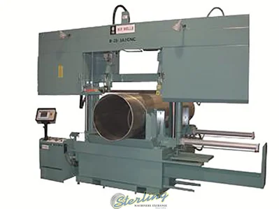 New | in-Stock W.F. WELLS B-25-2A3 CNC Horizontal Band Saws California US | Sterling Machinery Exchange #1465976