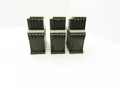 Siemens 3RU1116-1AB0 Motor Starter Contactor Relay 24V Coil 5Hp 600V Lot of 3