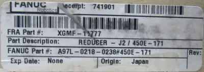 NEW FANUC A97L-0218-0238#450E-171 REDUCTION GEAR XGMF-11777 P76E056-00