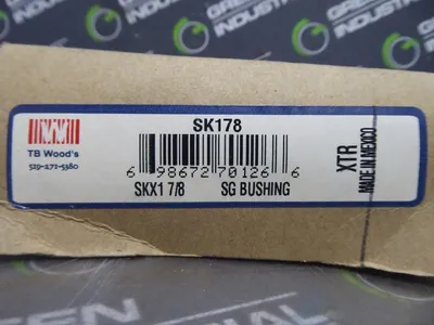TB Woods SK178 SG Bushing SKX1 7/8 New NIB