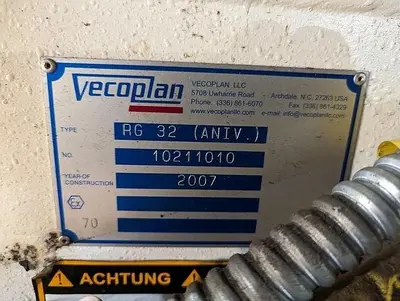 USED 2007 VECOPLAN RG-32