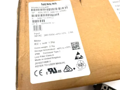 USED SIEMENS SINAMICS PM240M POWER MODULE G110M