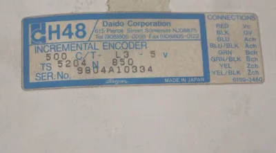 NEW TAMAGAWA 500C/T-L3-5V TS5204 N 850 ENCODER