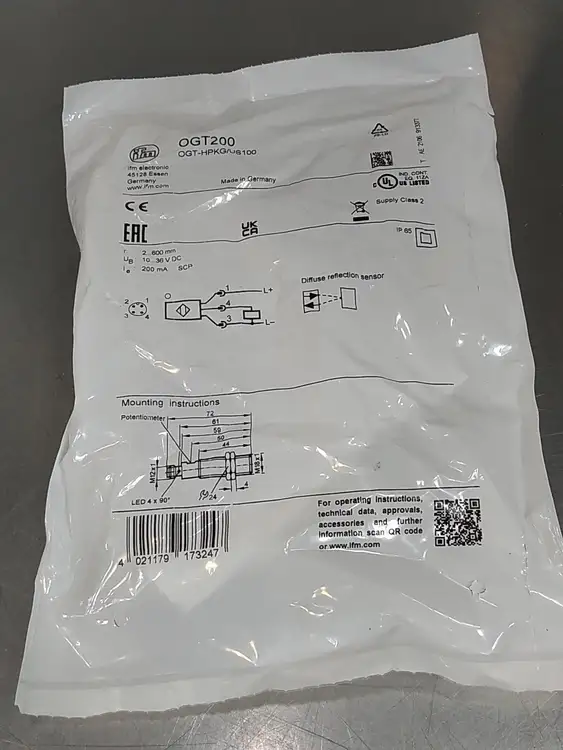 Used IFM _UNKNOWN_ Photoelectric Sensors South Carolina US | Palmetto Automation #1161000