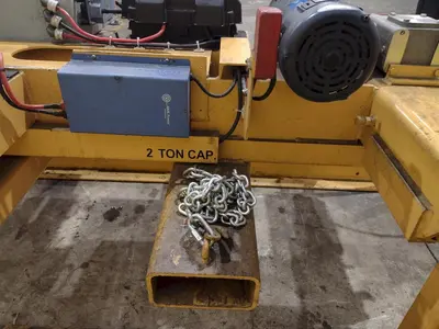 4,000 LBS CALDWELL BATTERY POWERED PORTABLE & ADJUSTABLE SHEET LIFTER: YOBRO #24914