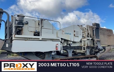 Used 2003 METSO LT105 Jaw Crushers Washington US | Proxy Equipment #1385210
