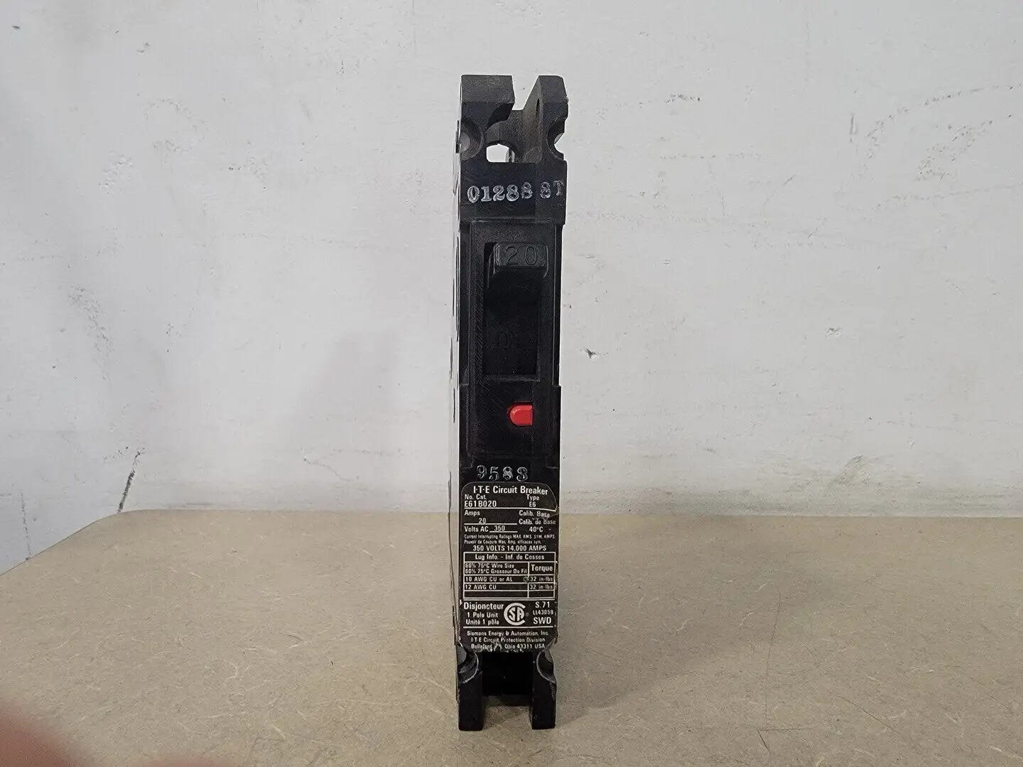 USED I.T.E. E61B020