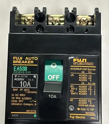 New | in-Stock FUJI ELECTRIC EA53B Miscellaneous Equipment (Electrical & Power) | Surplus Asset Holdings #1201720