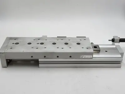 Used SMC SMC MXS25-125 PNEUMATIC CYLINDER TABLE Pneumatic Cylinders | ND Industrial Surplus #1215850