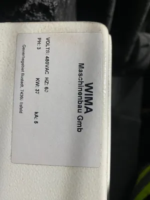1998 WEIMA WLK 12 37 Reprocessing Equipment, Shredders | Mark One Machinery (6)