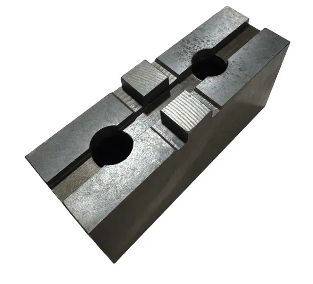 Bison 25" Soft Top Lathe Chuck Jaw, 1 piece 7-884-325
