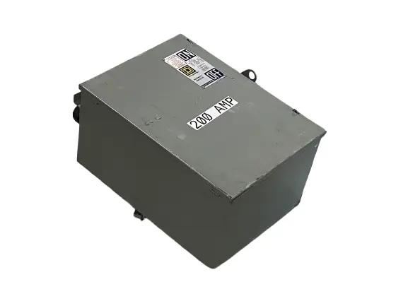 Used Square D Fusible Bus Plug-In Unit, I-Line, 3-Pole, 3-Fuse, 600VAC, 200A Bus Bars & Plugs Michigan US | Maverick Industrial Sales #1441683