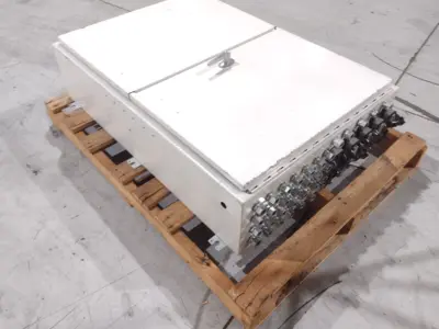 Used Hoffman Continuous Hinge 2-Door with Handle Electrical Boxes Michigan US | Maverick Industrial Sales #1410747