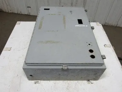 Hinged Door 36x24x8" Wall Mount Electrical JIC Box/Enclosure w/ Backplate