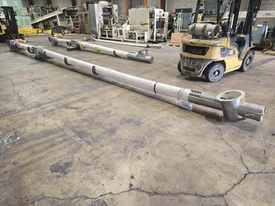 40' Long, 8" Diameter Auger, 15 HP