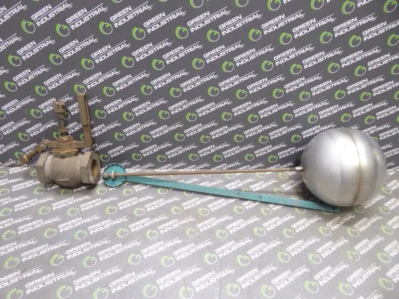 Keckley 1-1/4" Angle Globe Float Valve Type 27 Globe Pattern No Box New No Box
