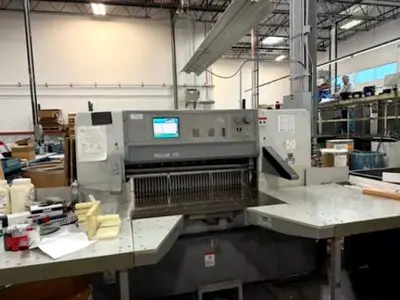 1997 POLAR MOHR 115E 45" PAPER CUTTER Cutter | Pressroom Solutions LLC (1)