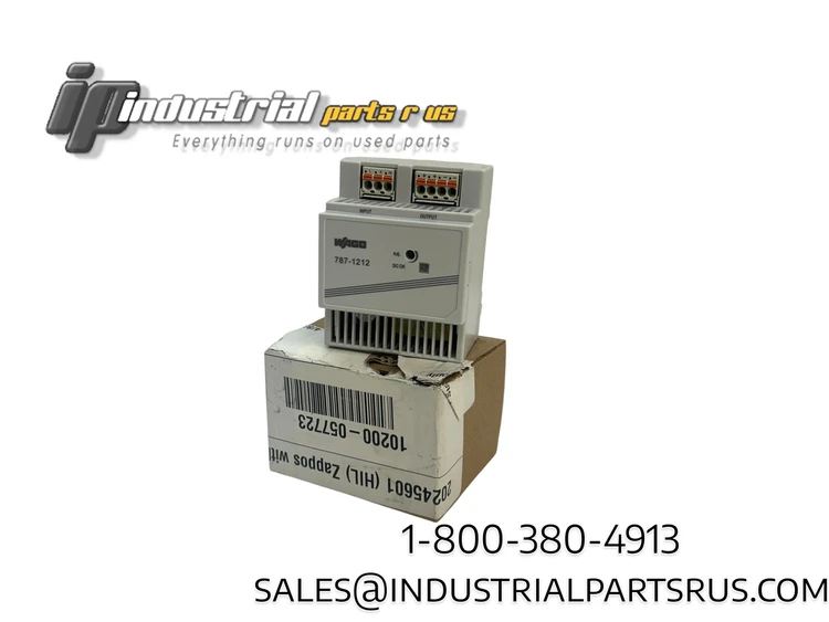 New | in-Stock WAGO 787-1212 Power Supplies Kentucky US | Industrial Parts R Us Inc. #356325
