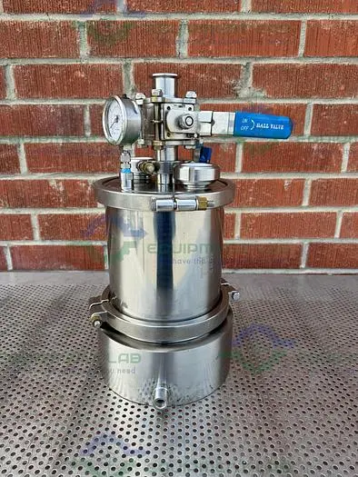 Used SNOB 710 STAINLESS STEEL ESSENTIAL OIL EXTRACTOR COLLECTION CHAMBER Reactors | Equipment Lab #486491