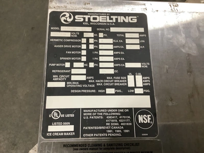 USED STOELTING E131-38