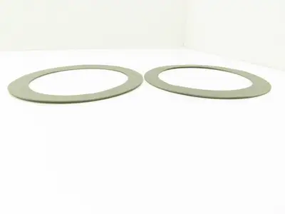 Ingersoll Rand 39487418 Flange Gasket Compressor 8-3/4"OD x 6-5/8" ID Lot of 2