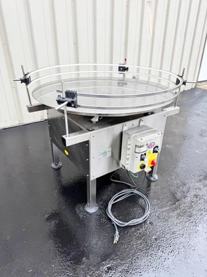 ELF 42-Inch Stainless Steel Rotary Accumulation Table