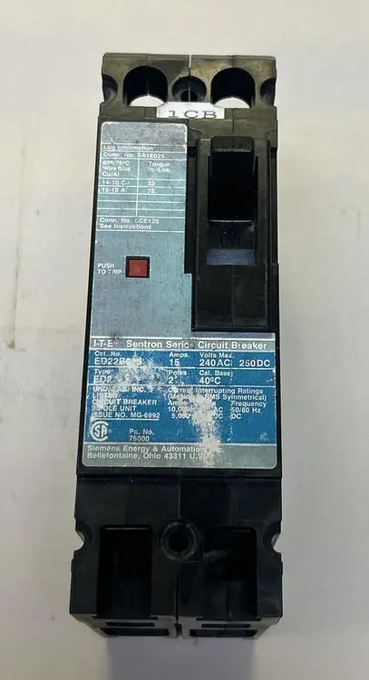 Used SIEMENS ED22B015 Miscellaneous Equipment (Electrical & Power) | Surplus Asset Holdings #1200235