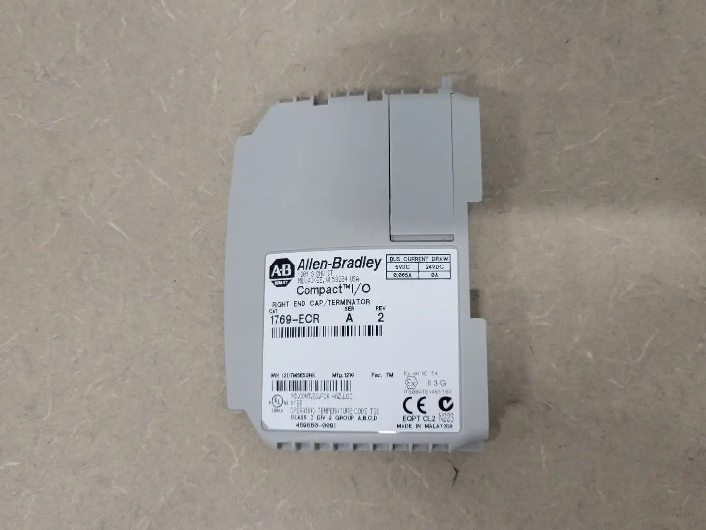 USED ALLEN-BRADLEY 1769-ECR