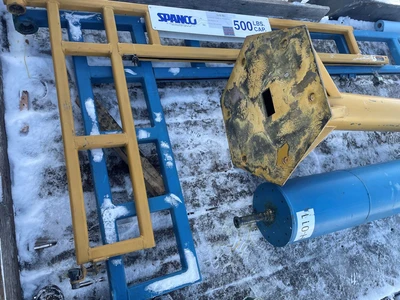 Spanco 1/4 Ton Jib Crane - 8' Span x 10' HUB