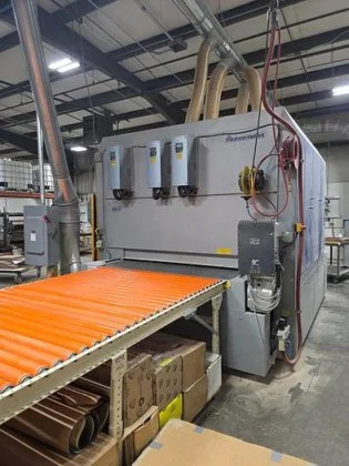Used 2015 HEESEMANN KSA 8 Wide Belt Sanders Indiana US | Machine Solutions, LLC #1714630