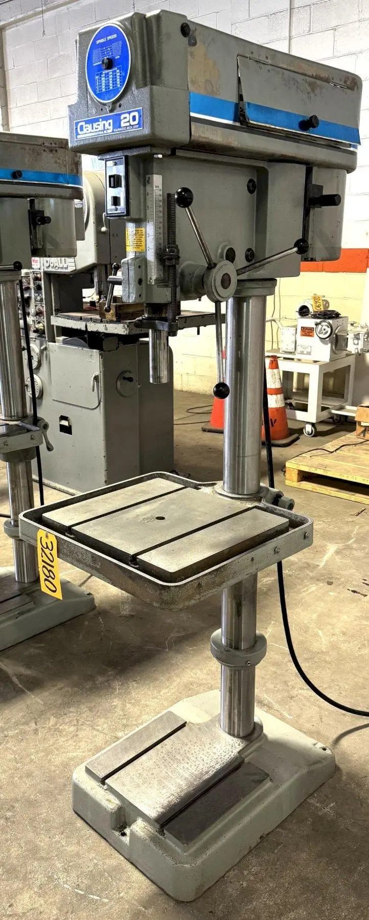 Used CLAUSING 2221 Heavy Duty & Sensitive Single Spindle Drills Ohio US | CW WOOD MACHINERY #1310222