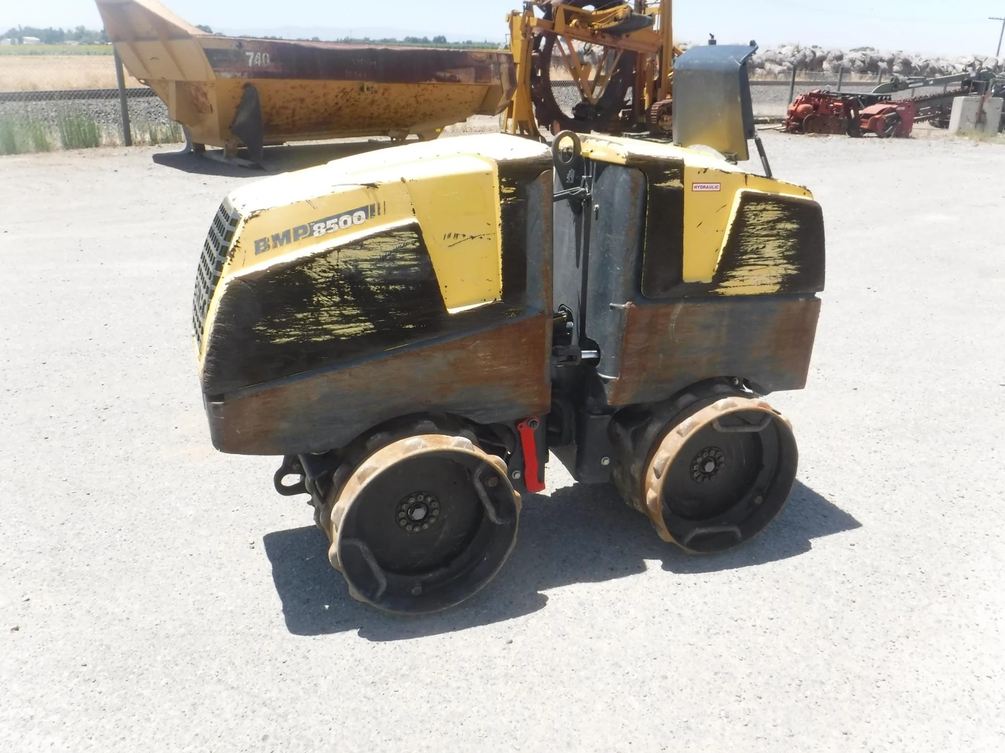 Used 2011 BOMAG BMP8500 Trench Rollers California US | Western Trencher & Equipment, Inc. #1497664