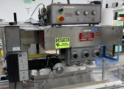 Used ALL FILL SHA AUGER FILLING LINE WITH KAPSALL CAPPER AND  CTM LABELING SYSTEM _UNKNOWN_ Filling Machines Illinois US | Save on Equipment #1540110